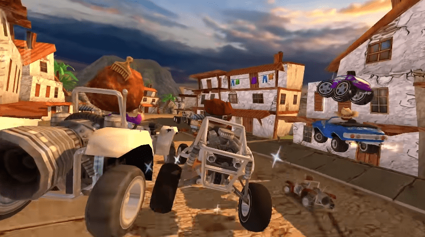 carreras de buggy en la playa mod apk compras gratis